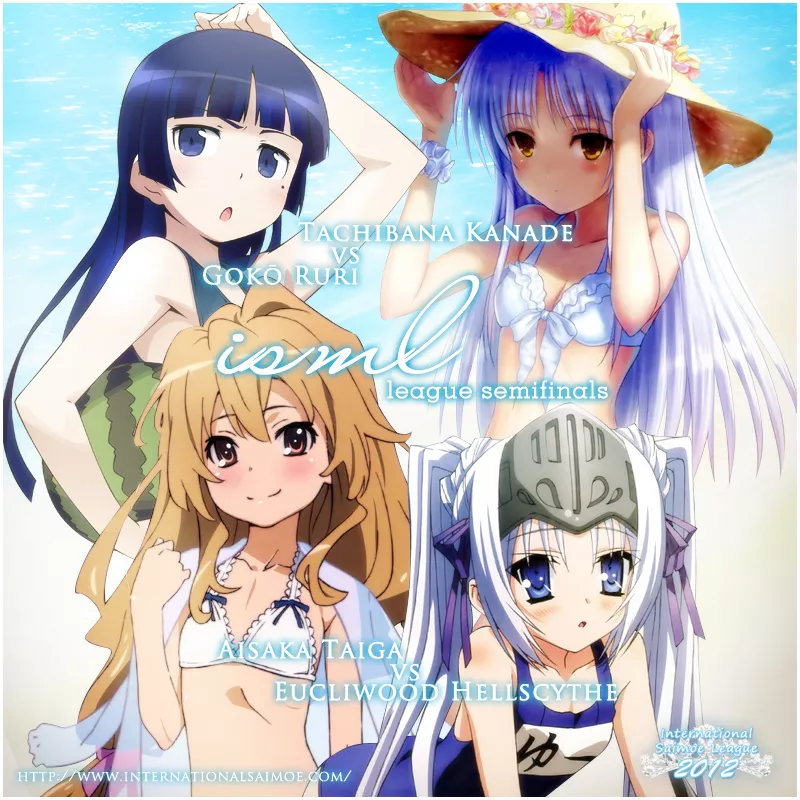 A beach day crossover [OreImo x Angel Beats! x Toradora! x KoreZombie]