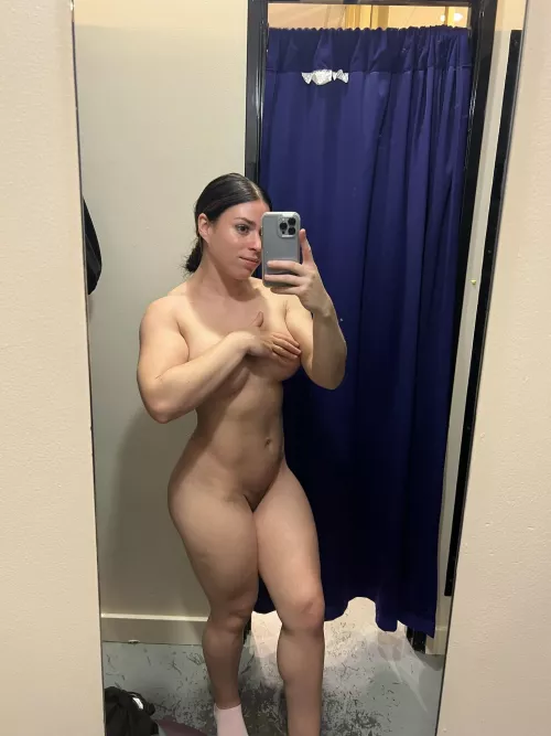 A quickie in the dressing room wouldn't hurt you