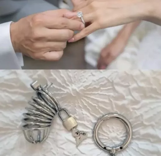 Can’t be call a man in our relationship at the point you’re being locked on that cage , I’ll have to be in control of the marriage and make sure you’re perfect at your sides while we are being into long term female domination and getting to be yo