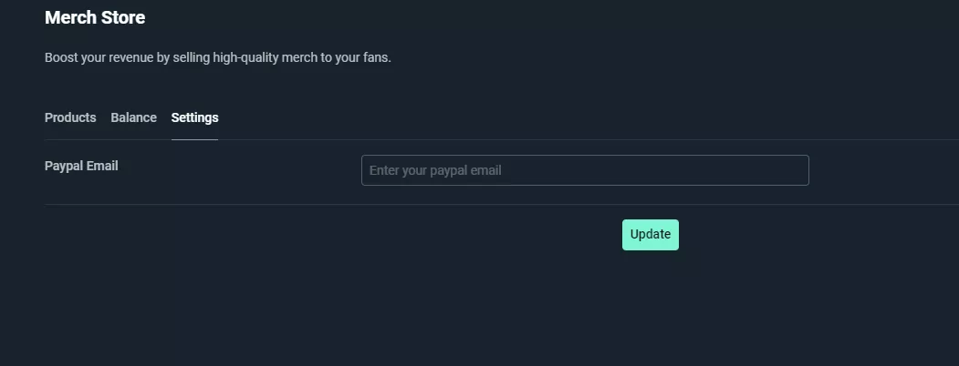 Do I need paypal to sell streamlabs merch