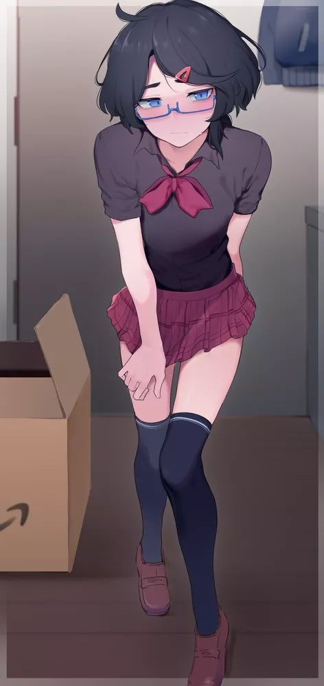 Do you like this new costume i bought? P-Please, don't tell anyone~