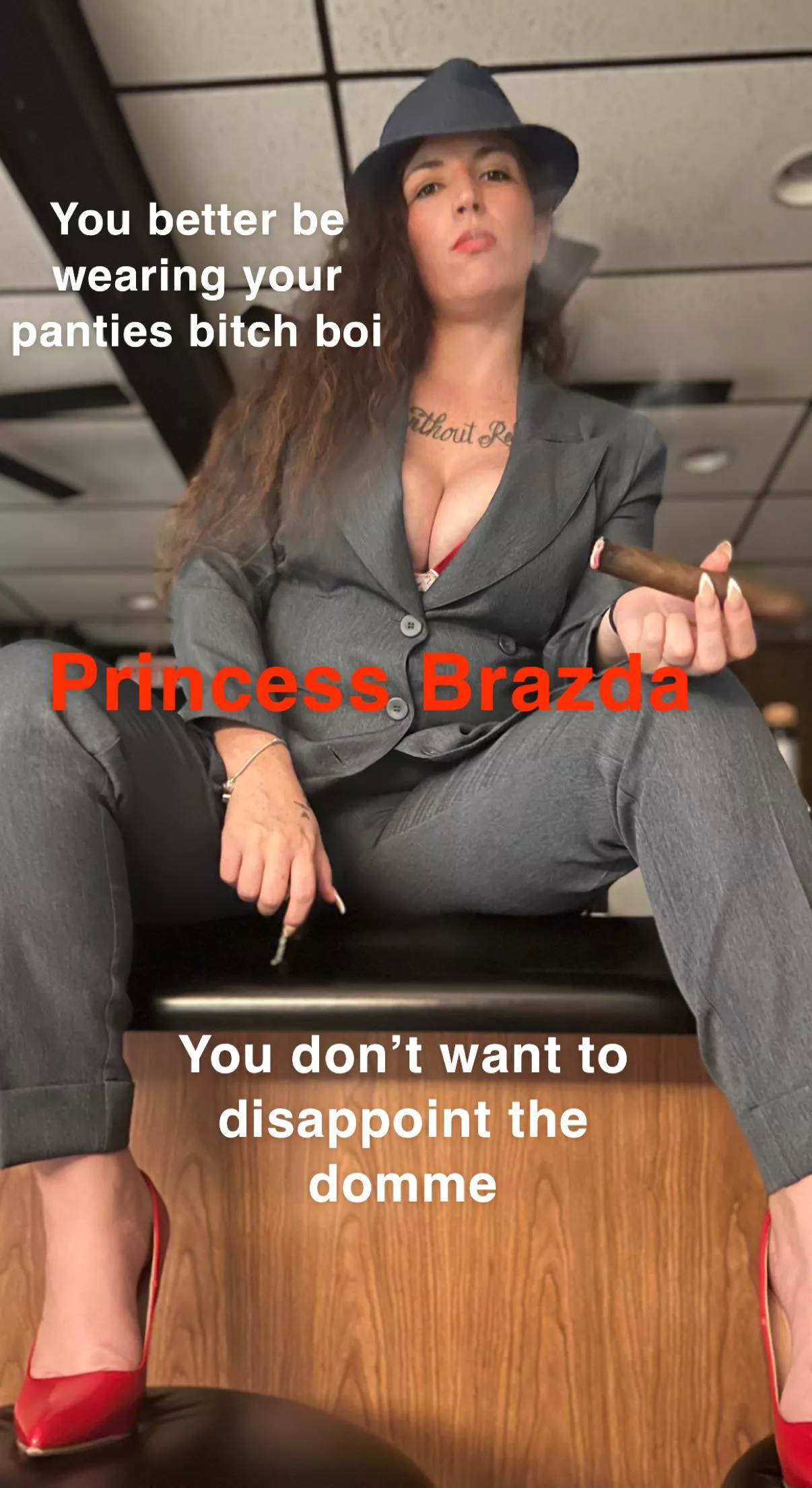 Don’t be a disappointment sissy