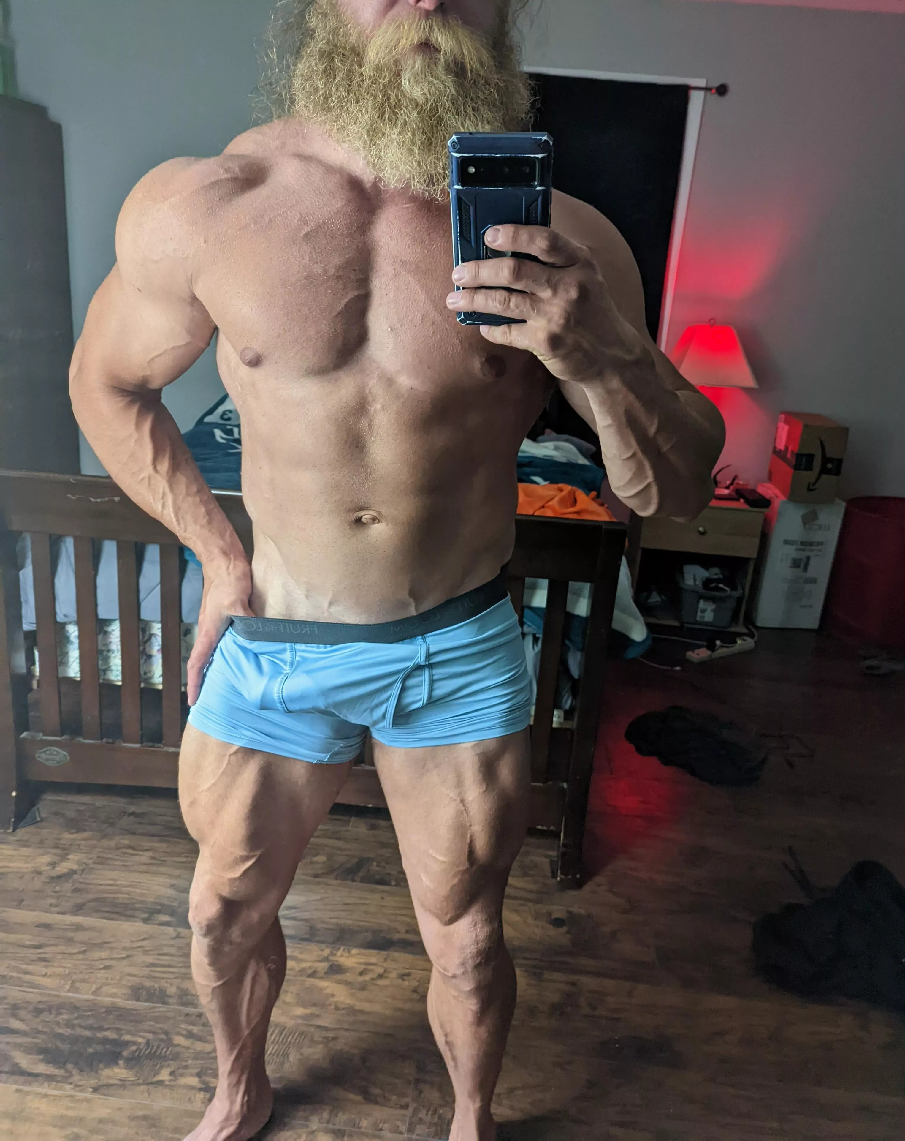 Got a nice gym pump 😉 (m)