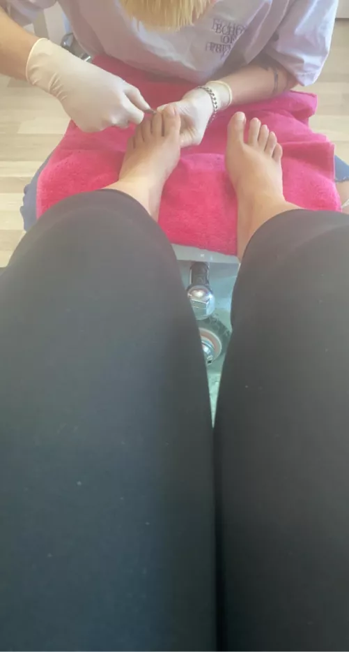 Gotta keep the feet nice all year round 😏