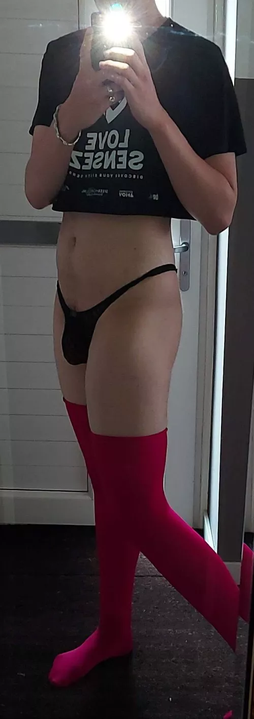 I love training in this outfit