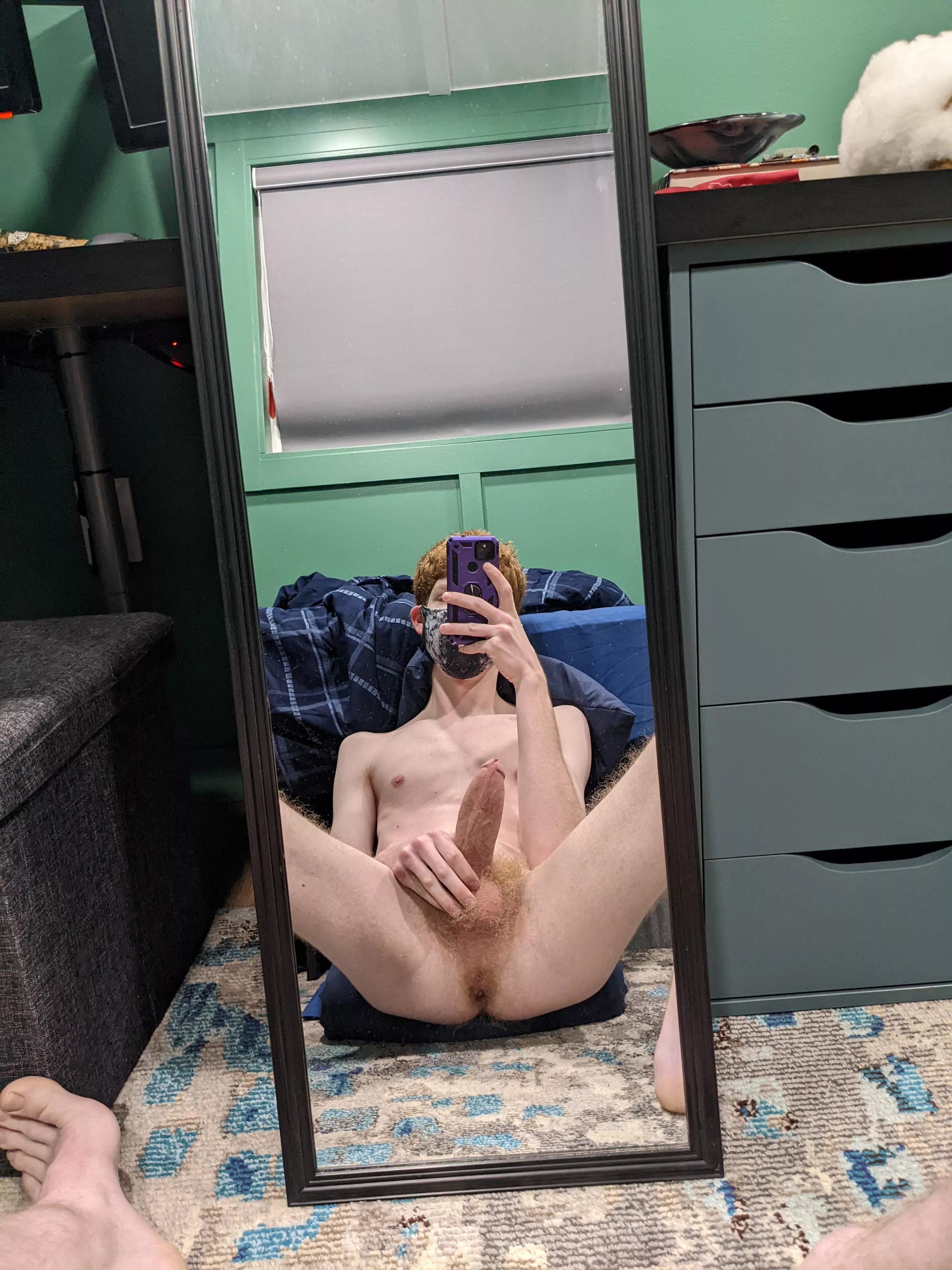 If someone helps me shave they can be the first to fuck me.