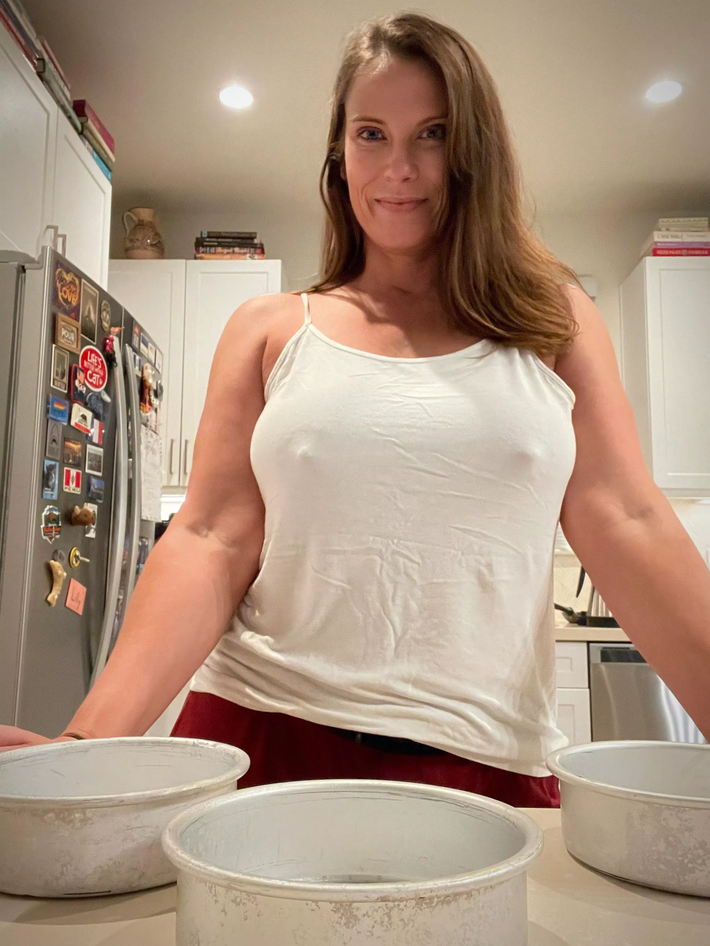 Just getting ready to make a special dessert