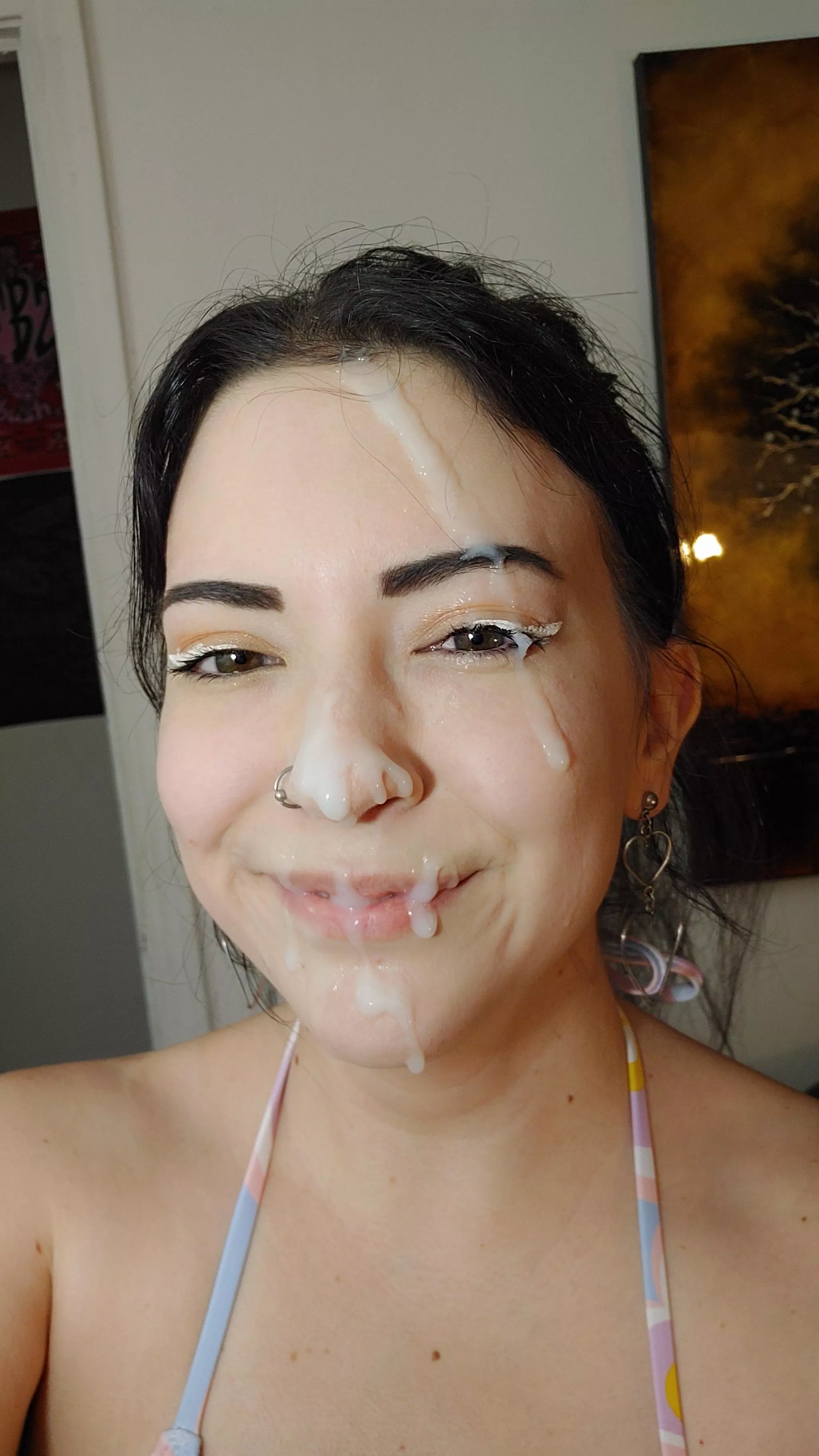 my biggest facial yet!