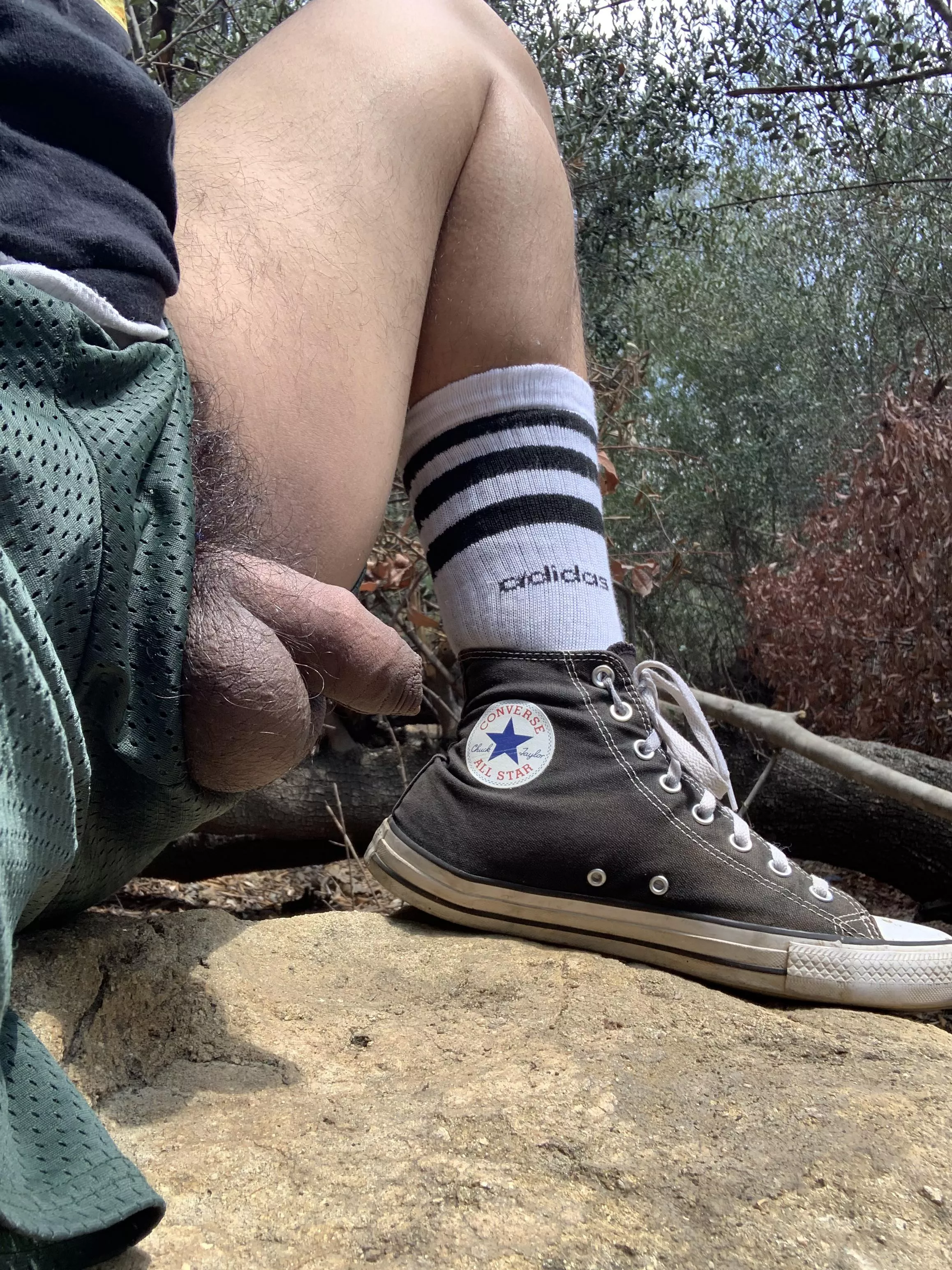 On the trail and… oops something slipped out 😉