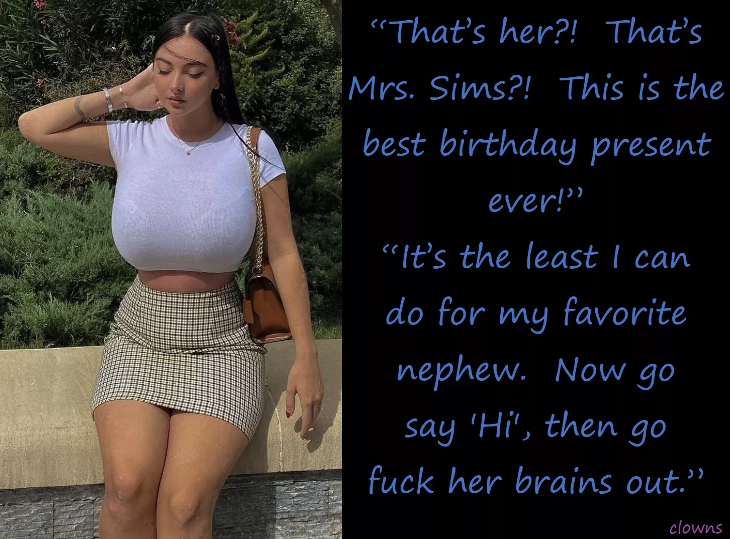 [wife][tits] A good uncle