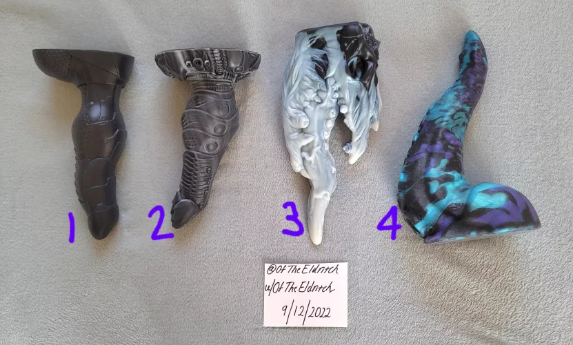 WTS: 4 toys (Bad Dragon + Ambrose)