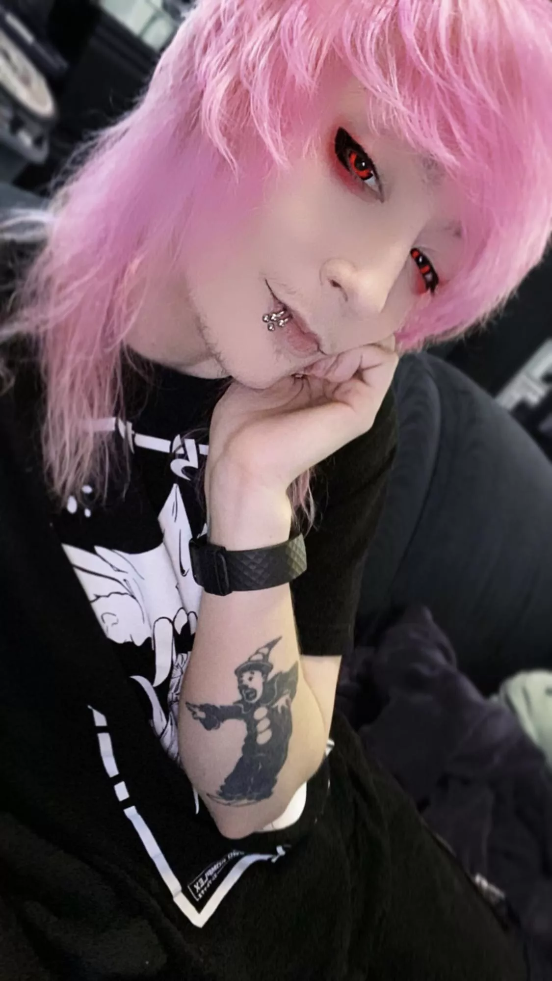 did my makeup for the first time in a while 💕