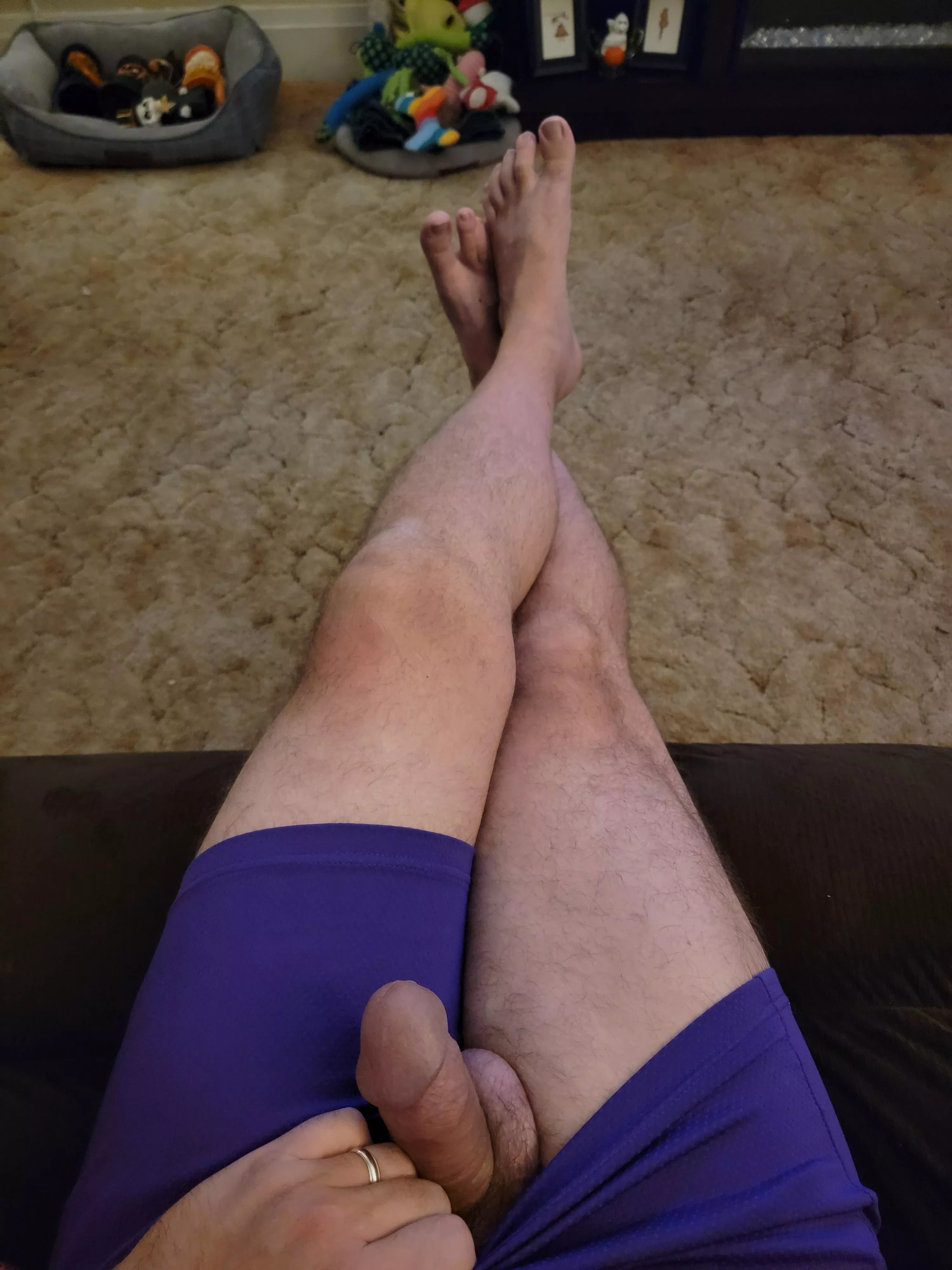 Getting some relaxing in. Really could use a rub.