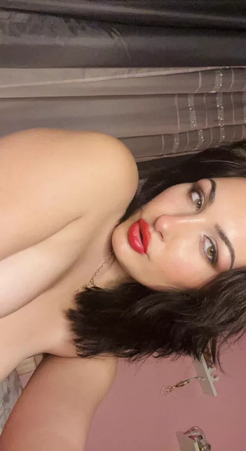 I’d leave red lipstick on your ass cheeks