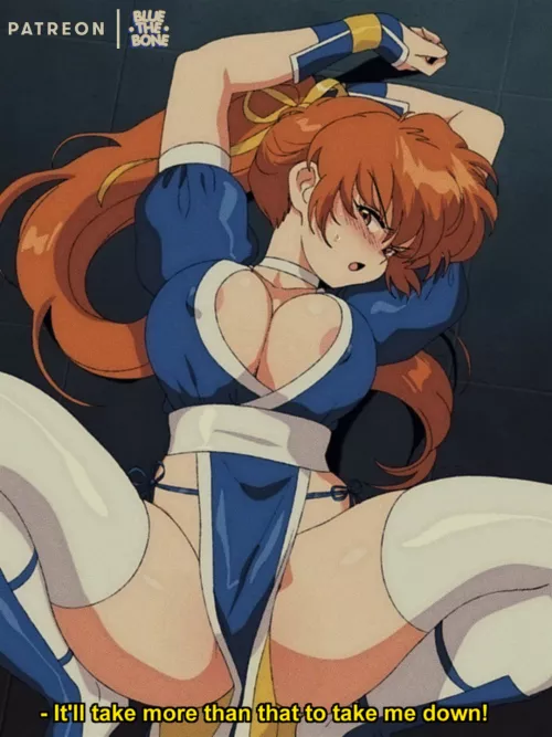 Kasumi - busty ninja will not accept defeat just yet (bluethebone) [Dead or Alive]