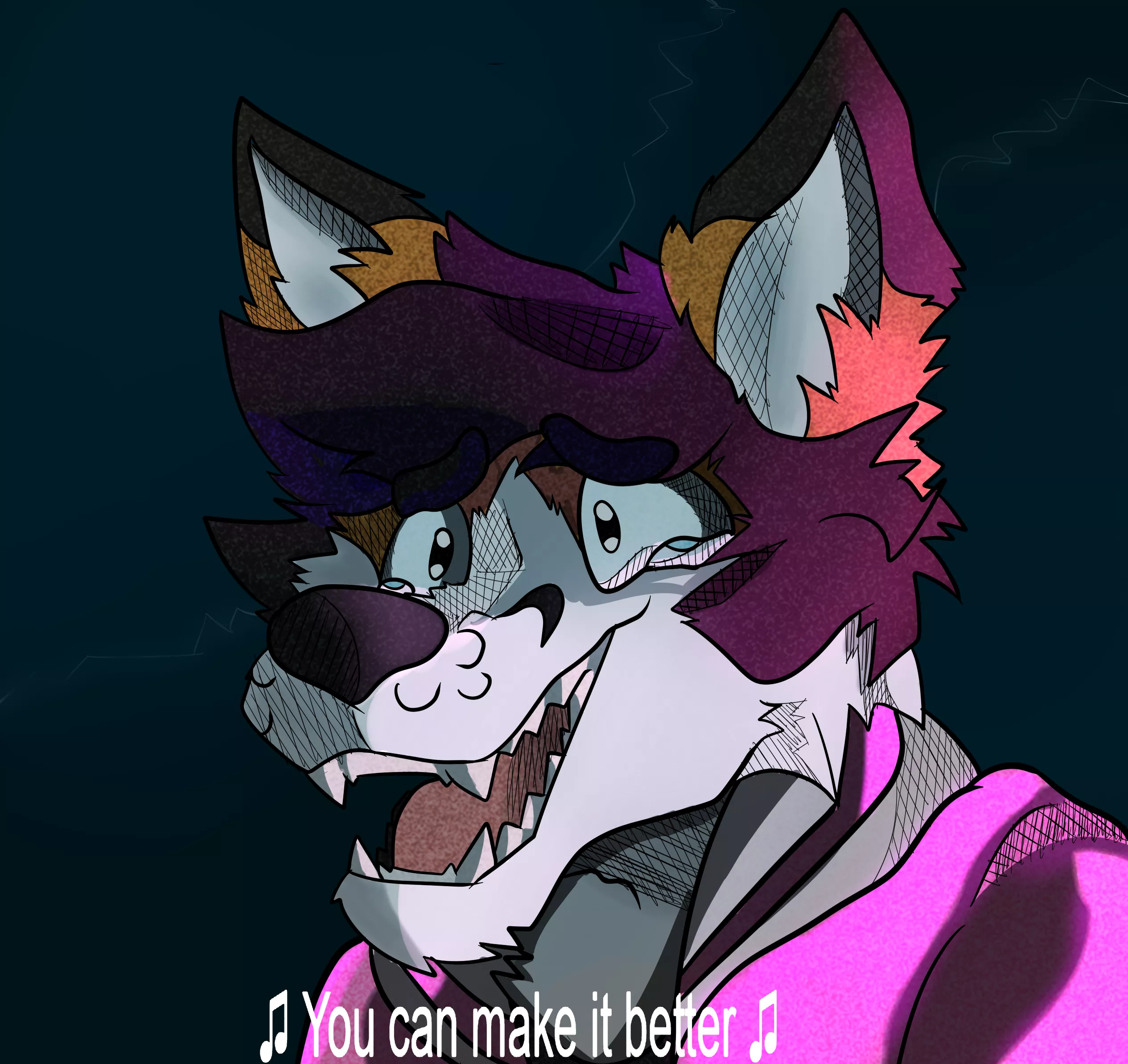 Starting with tonight... 'Cause you... You can make a change.. ( art : anubiscs )