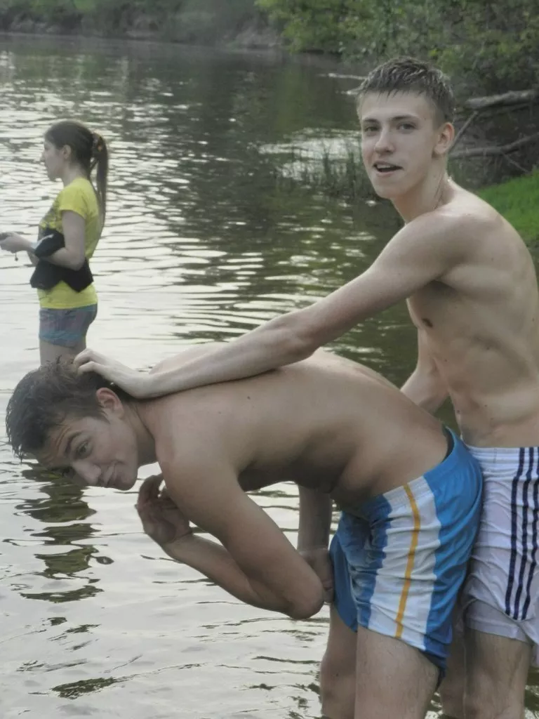 When she's not looking