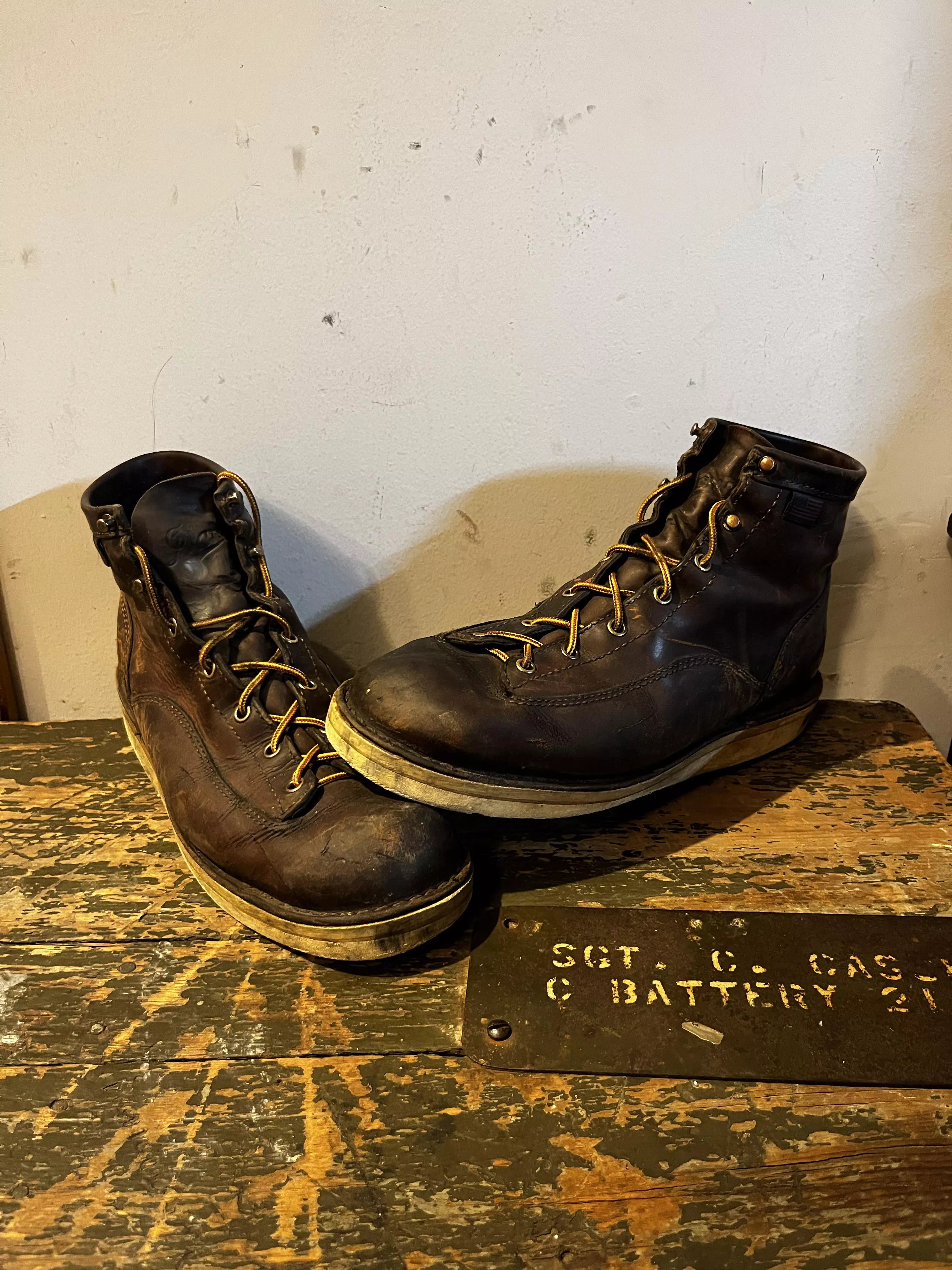 6-7 year old Danner Bull Runs, Hoping for sole #3.