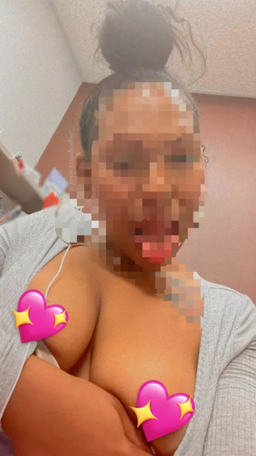 Being naughty at the office…