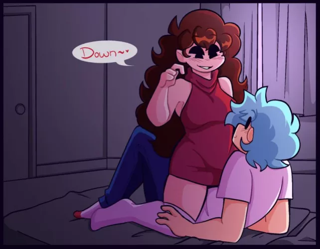 Down boy, don’t make me repeat myself~💖