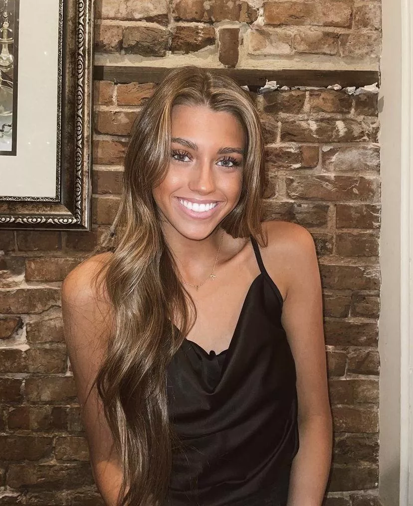 Drop dead gorgeous 18 year old celebrating her birthday