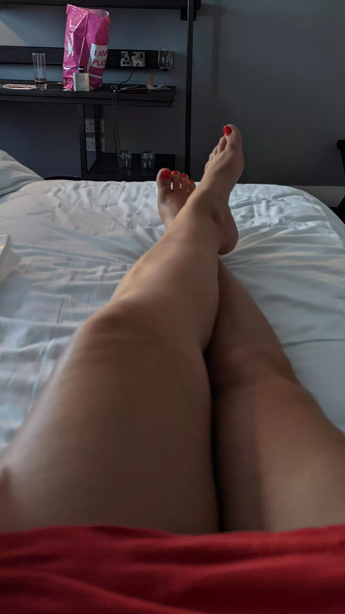 feet and long legs