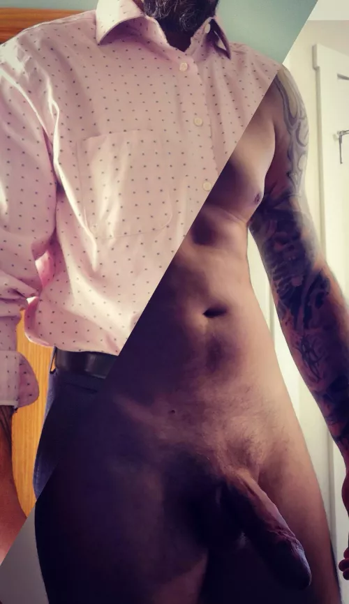 Have A Look At What I'm Wearing Under My Work Clothes Today. (38)