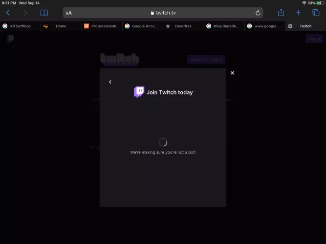 It's been doing this for the past 20 minutes im about to give up.