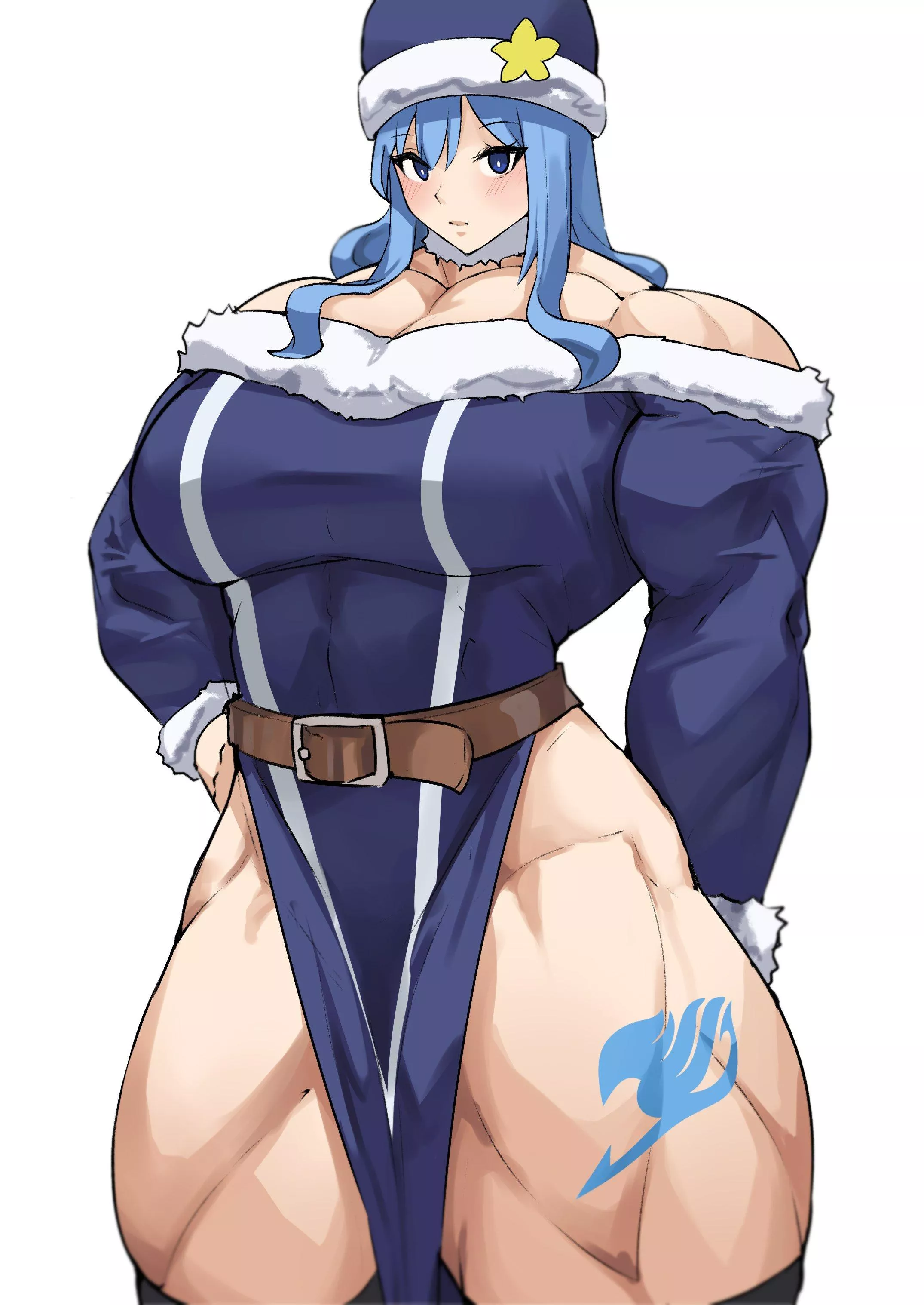 Juvia never skip leg day (@musctonk) [Fairy Tail]