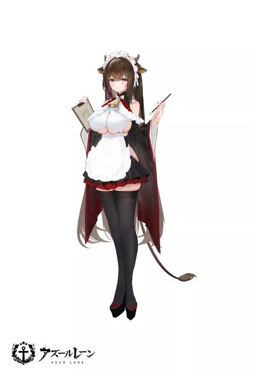 Maid Kashino [Azure lane] (zelda10010)