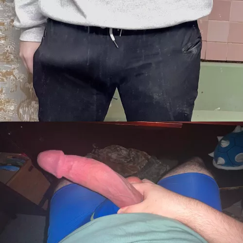 my cock looks so good with or without pants.. 💕