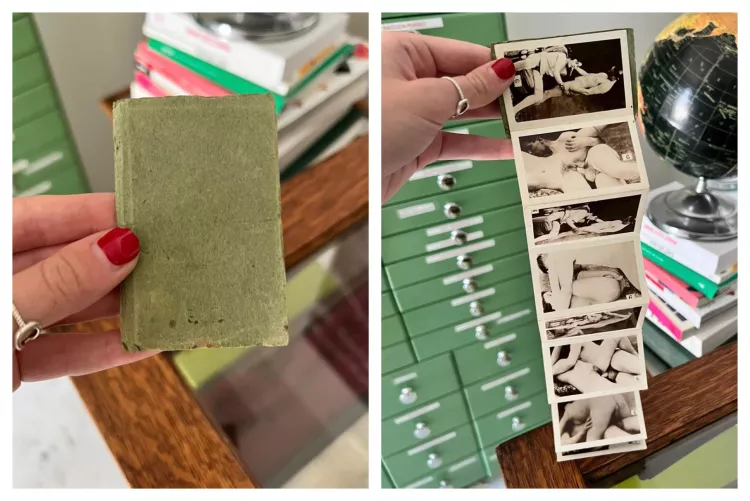 Now I can take my vintage smut with me everywhere I go! Any info on this would be appreciated. Never seen anything like it