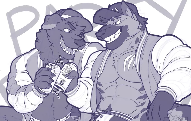 sketch commission done by myself for SansBraxe and his buddy Darkwolfi99 on Twitter. i very much enjoyed drawing the expressions on these two! (another upload, since you guys liked my last sketch. Thanks!)