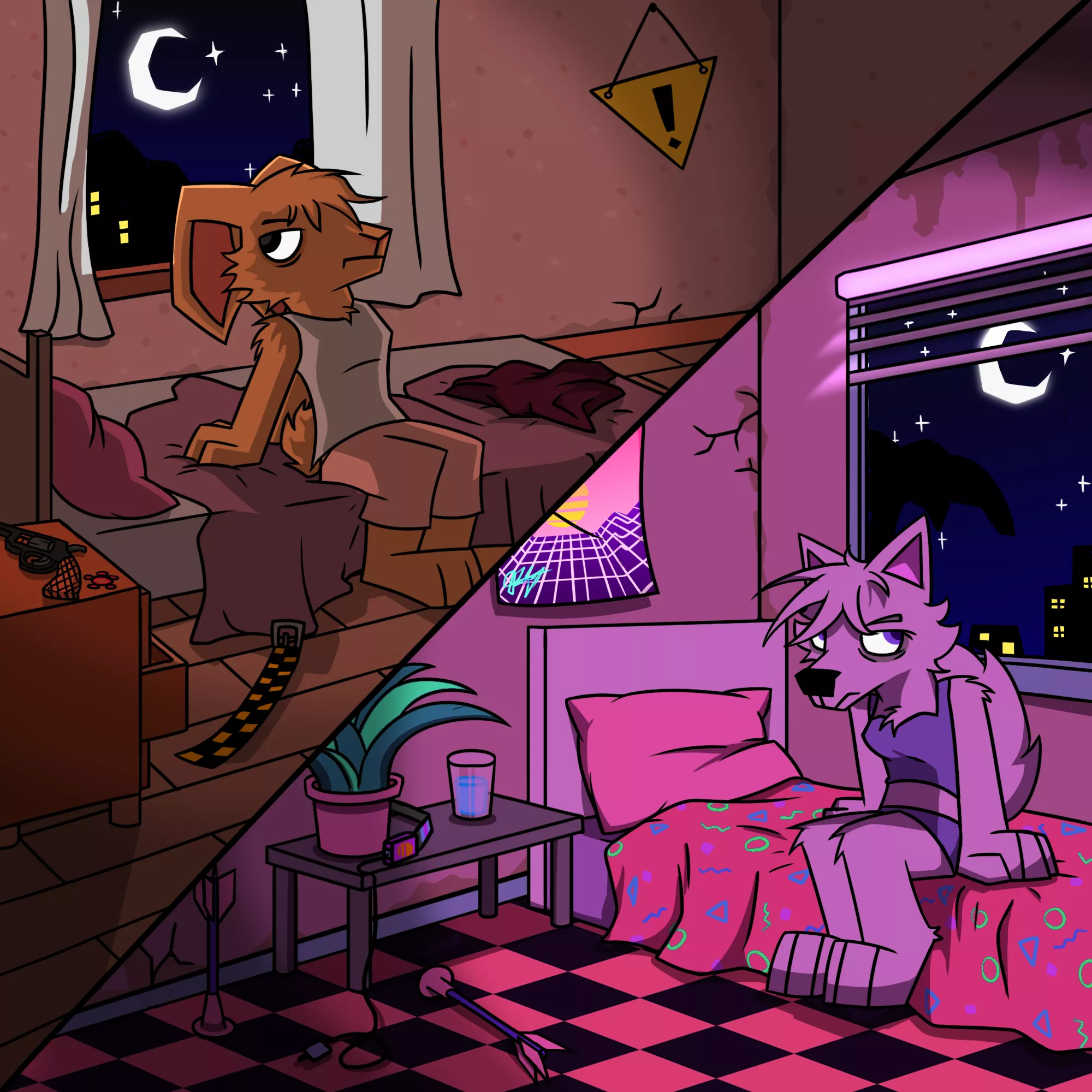 Sleepless [art by meee]