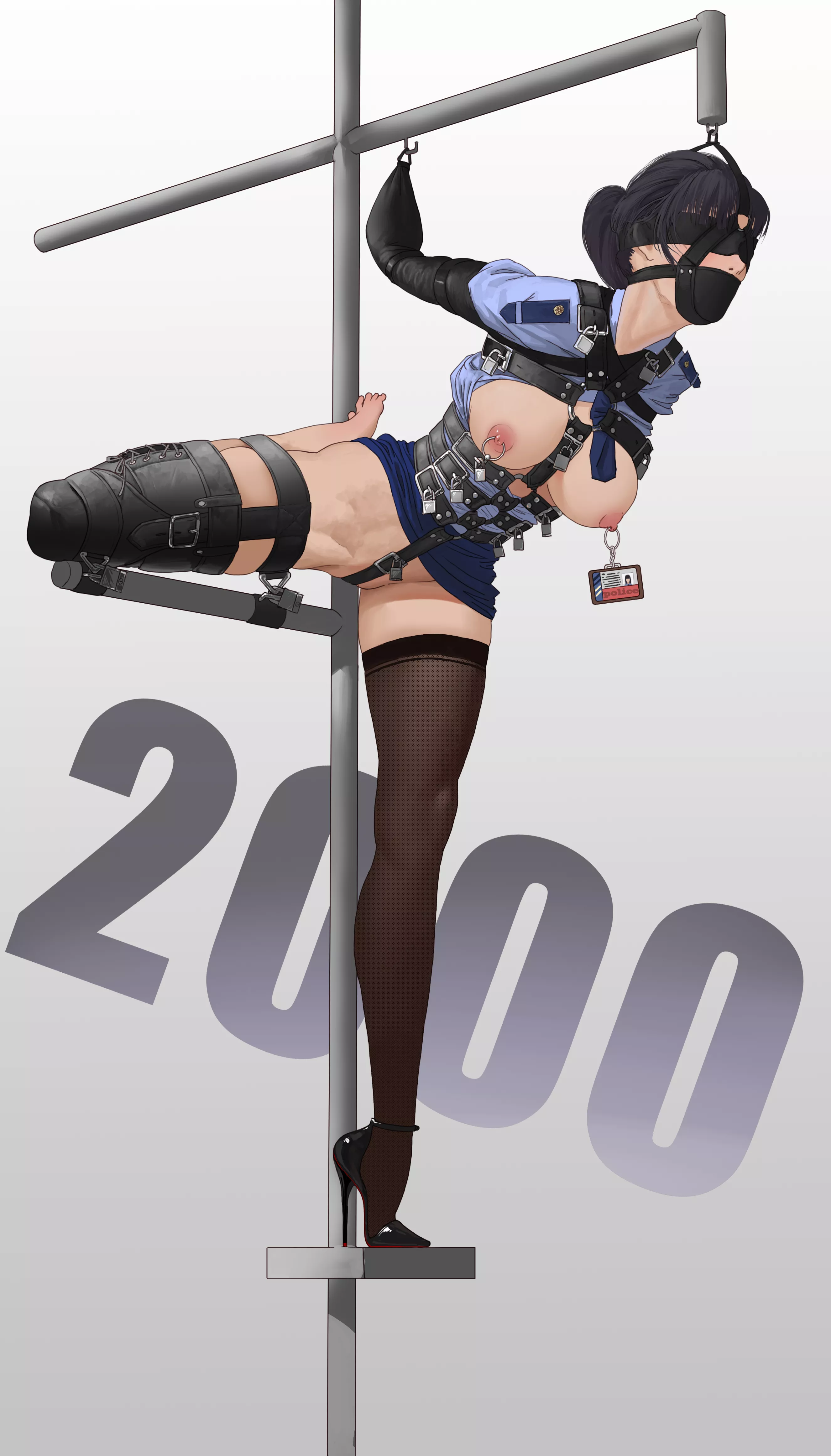 The female police officer that went missing on duty last night turned up like this outside the station the next morning