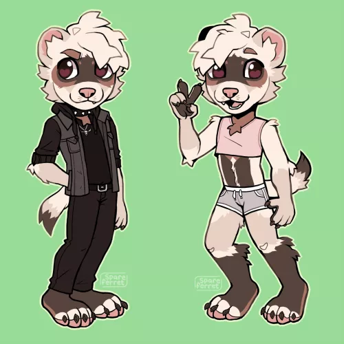 get a boy that can do both (by me, spareferret on twitter)