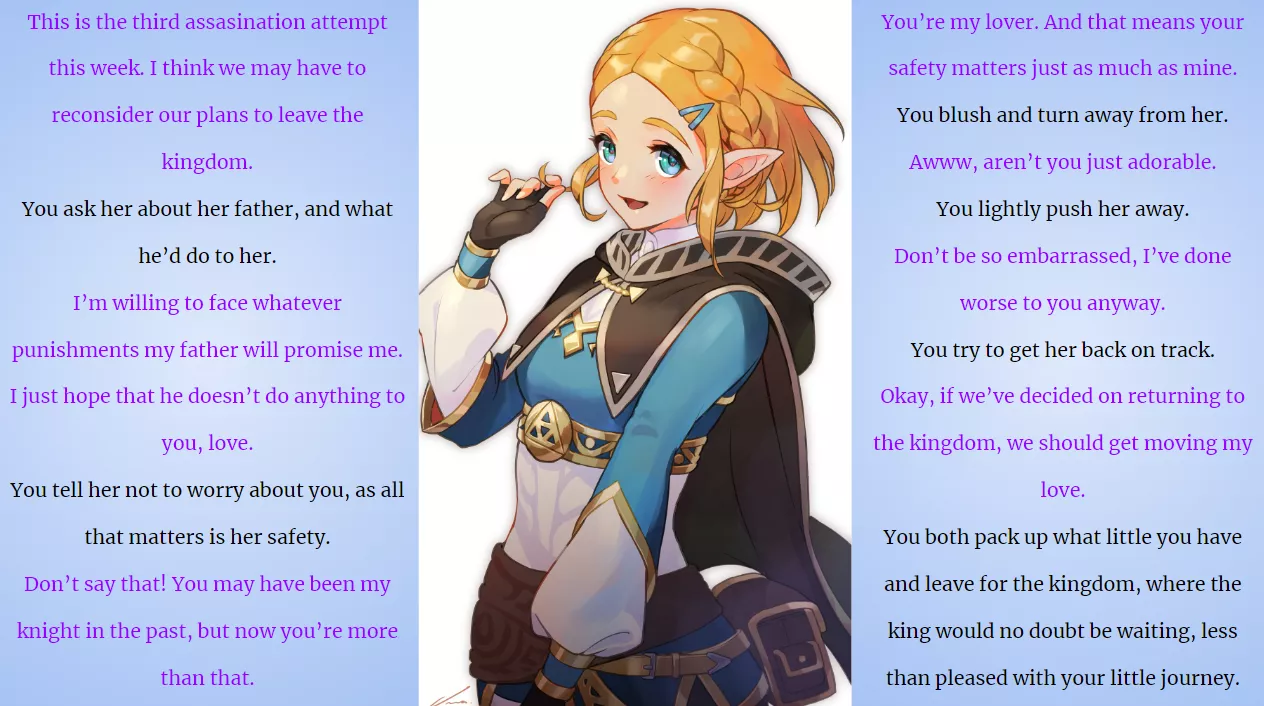 Running Away With The Princess Pt.3 [Wholesome] [No Sex]