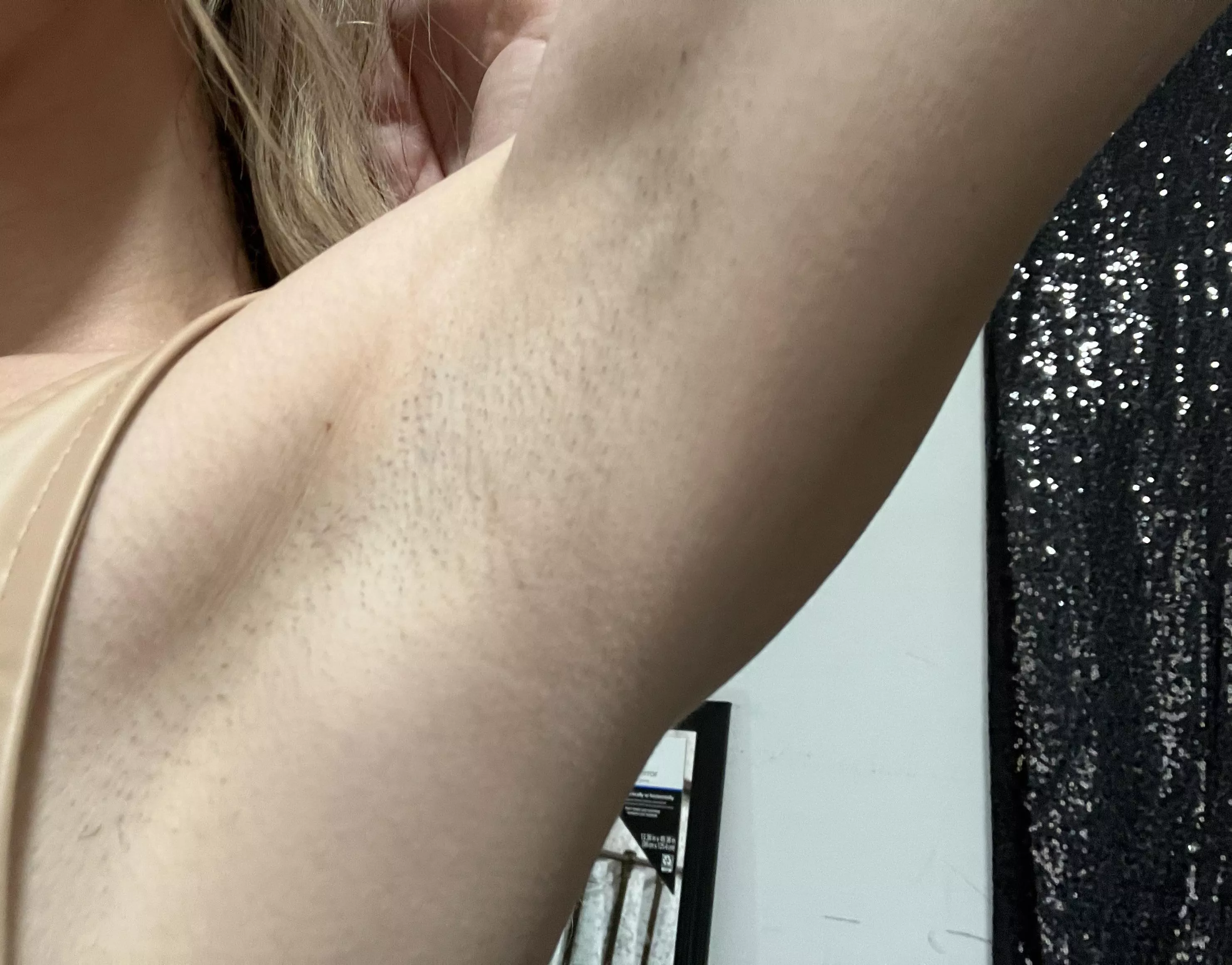 All my armpit is missing is your face right in between ❤️