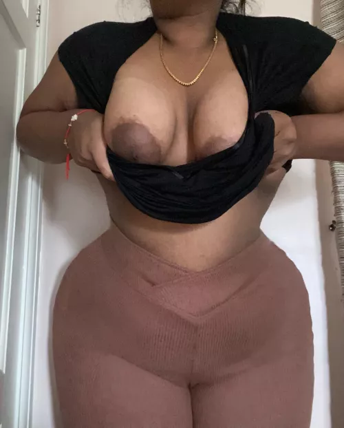 Body dysmorphia be hitting lately but feeling my titties makes it easier lol