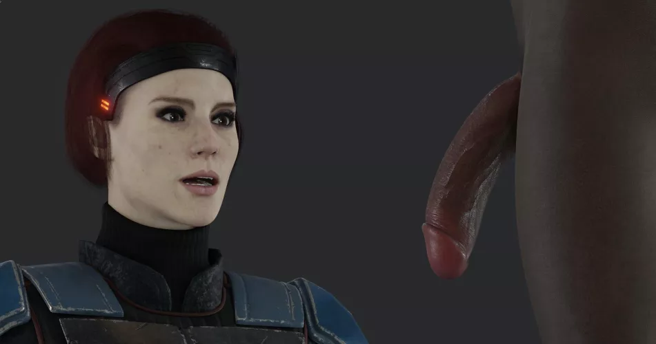 Bo-Katan and not the “dark saber” she was looking for (LeGuymelef)