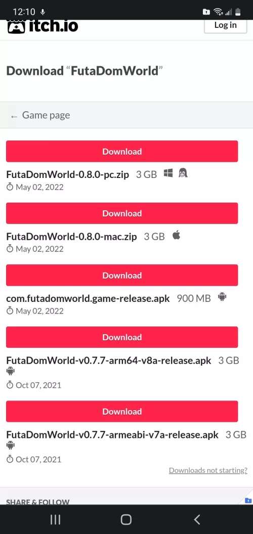 for android which one should I download the most updated with 900 mb or one of the 3 gb. Normally I would download the most updated but why is one bigger than the other?