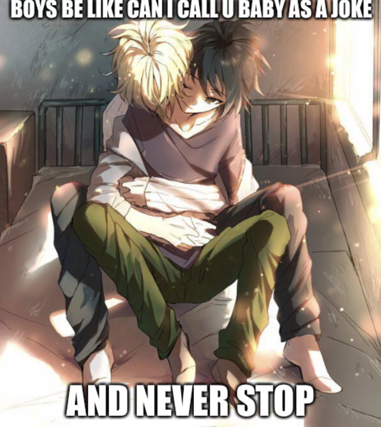 I wish there was someone calling me baby 🥺