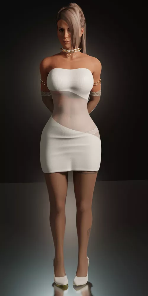 Lara trying out a new hairstyle and outfit (sicipo)