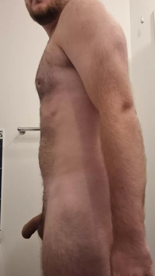 (m) 28 I really like my side profile. Excited to lose some fat!