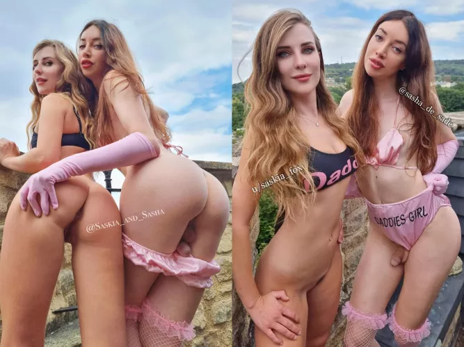 My sister and I have always been Daddy's girls 😉 Would you like to be our Daddy? (Yes real sisters 💋)