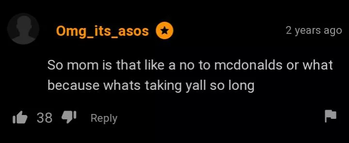 No McDonalds? :(