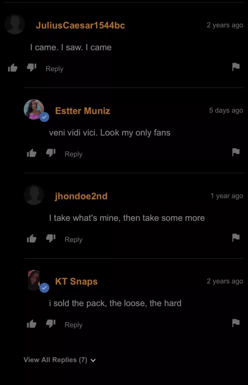 Put a link to a video In the comments and I’ll use it, I need material.