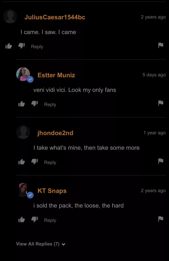 Put a link to a video In the comments and I’ll use it, I need material.