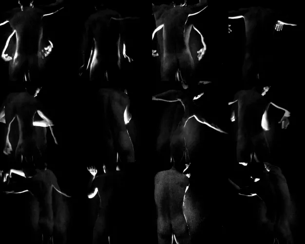 Some double-exposure selfies