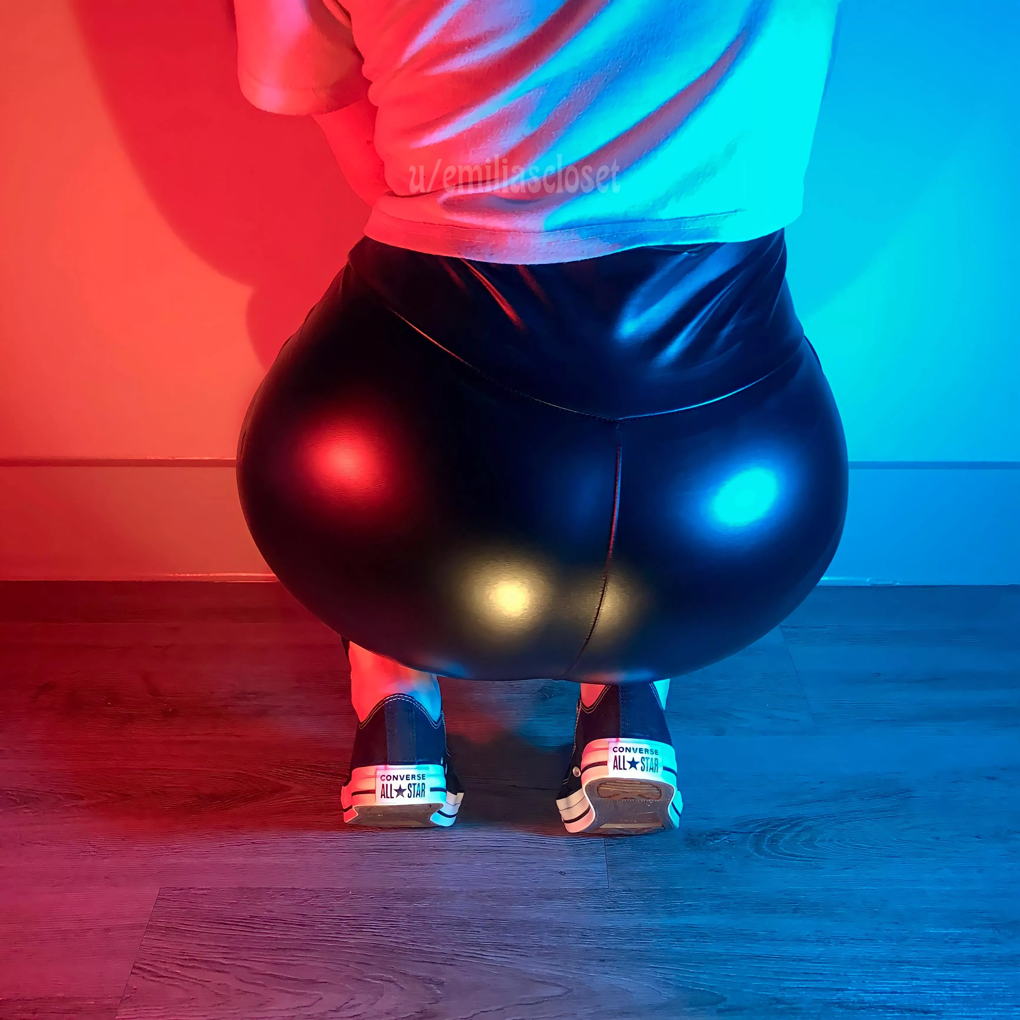 Tight and shiny on my 🍑